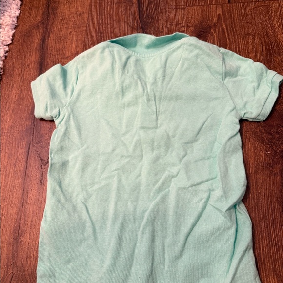 Mayoral Green Polo Shirt Casual Cotton Blend - Picture 3 of 3